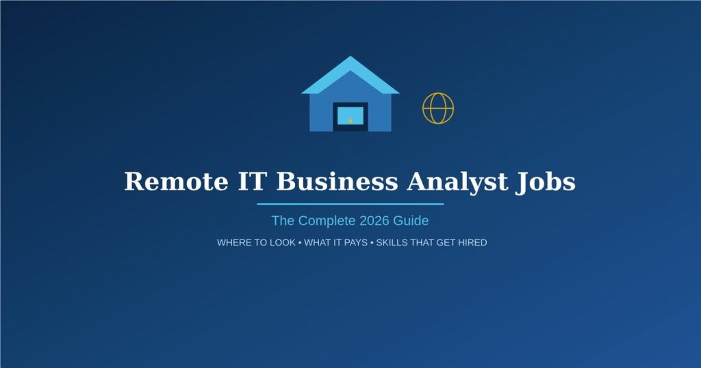 Remote IT Business Analyst Jobs