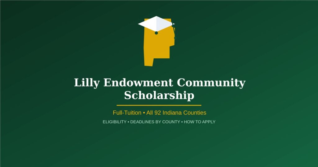 lilly endowment community scholarship